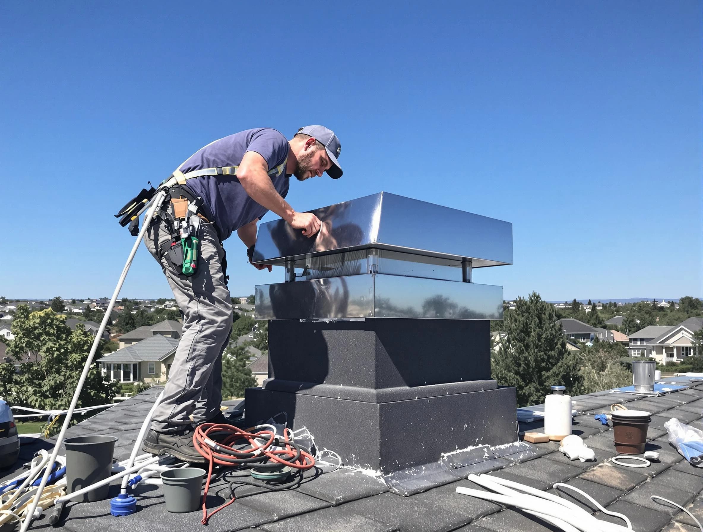 Chimney Cap Services service in Cranston, RI